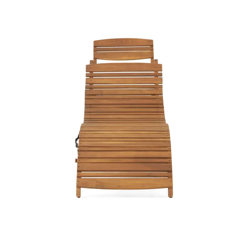 Lahaina Acacia Chaise Lounges (Set of 2) by Christopher Knight Home