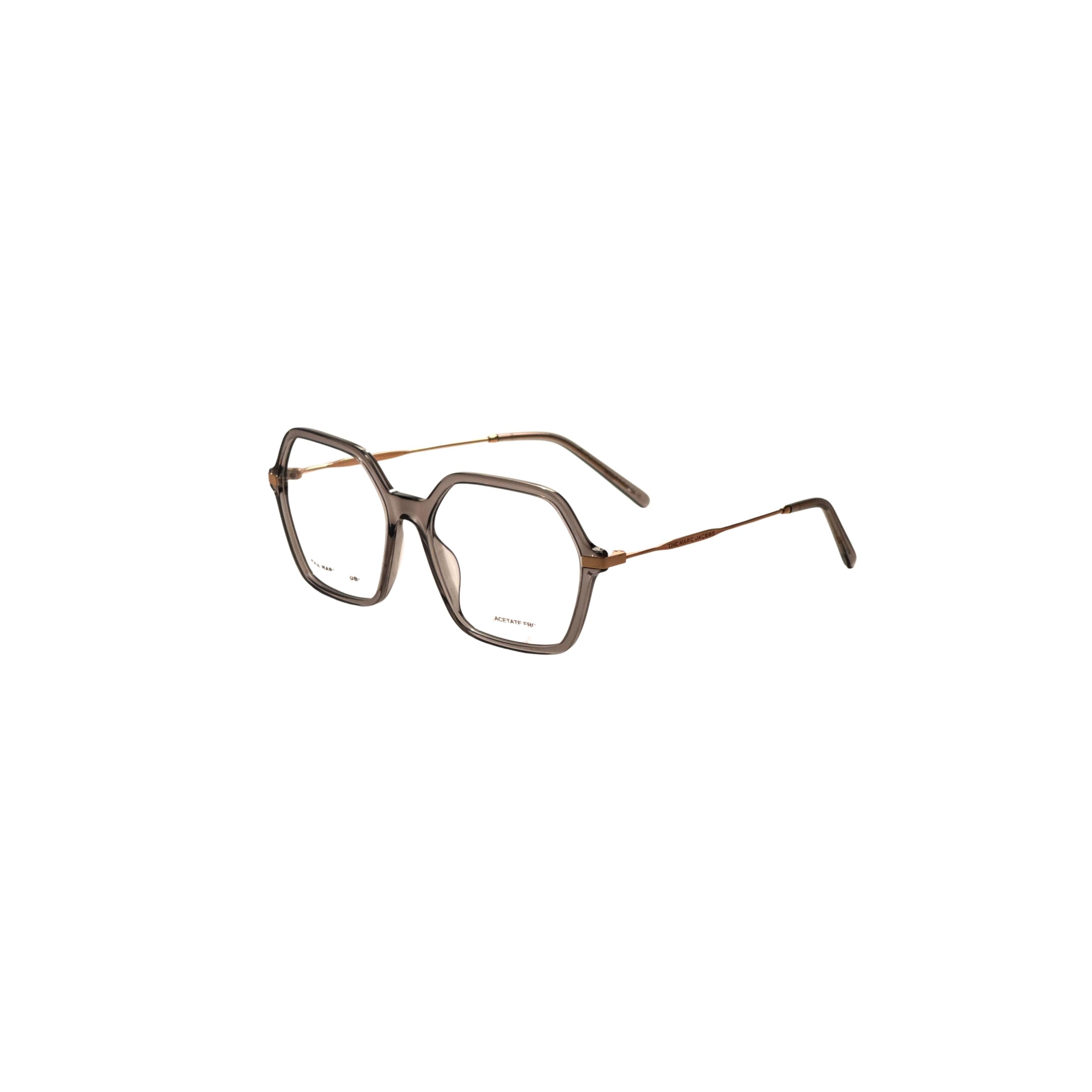 NWT Marc Jacobs MARC 615-0KB7 00 Grey Round 56mm Eyeglasses Marc Jacobs Eyeglass Frames & Frames for Glasses | Gray  main image 2