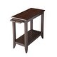 preview thumbnail 1 of 1, Handmade Butler Irvine Merlot Chair End Table Wood - Merlot
