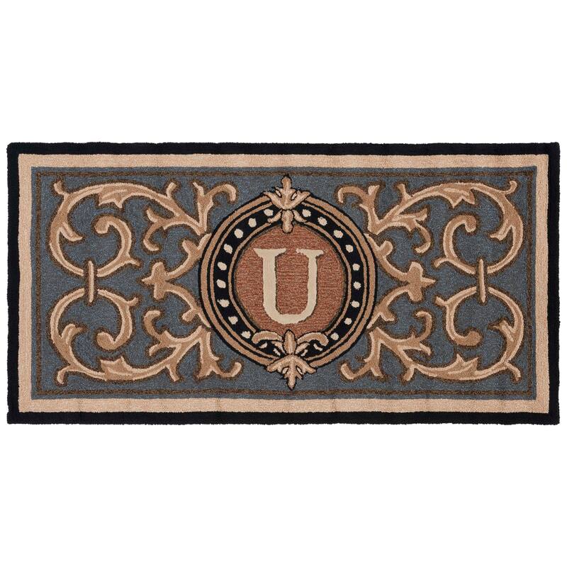 SAFAVIEH Handmade Monogram Griseldis Casual Rug