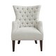 preview thumbnail 2 of 8, Hannah Button Tufted Wing Chair