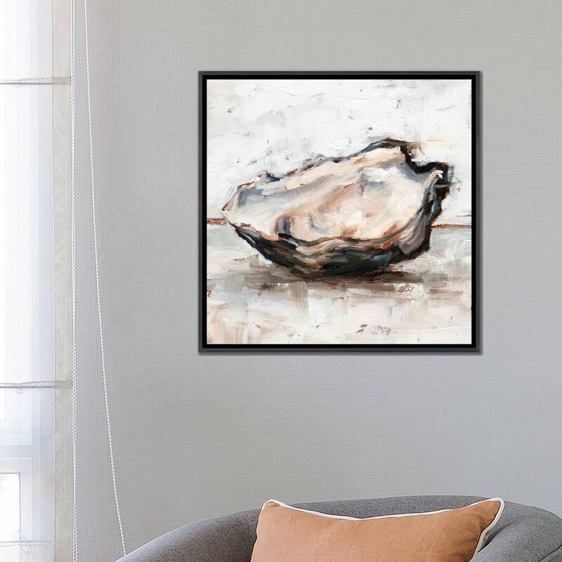 iCanvas "Oyster Study I" by Ethan Harper Framed