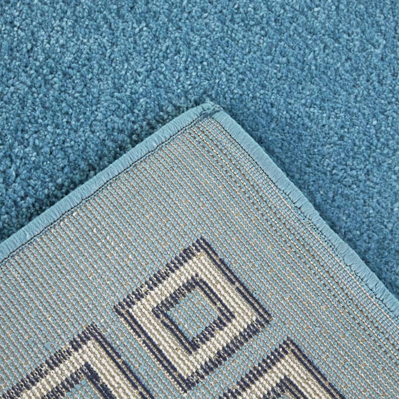 Lemaire Geometric Border Area Rug