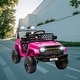 preview thumbnail 12 of 20, Battery-Powered 12V Kids Electric Ride On Car with Dual Motors, 3 Speeds, Parental Remote Control, and Interactive Features Pink