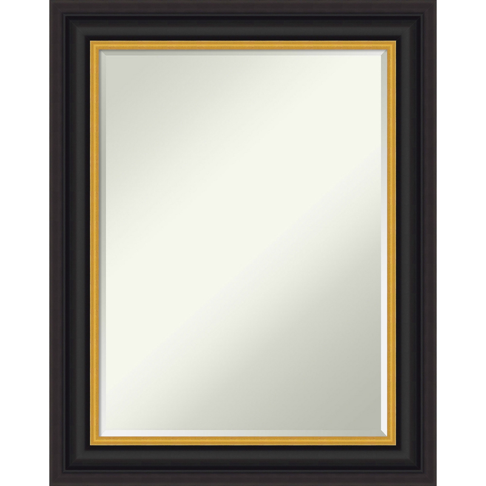 Sierra Half-Inch-Bevel Wood Framed Wall Mirror