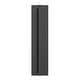 preview thumbnail 15 of 26, Matte Black Modern Linear Integrated LED Outdoor Wall Sconce with Vertical Light Strip