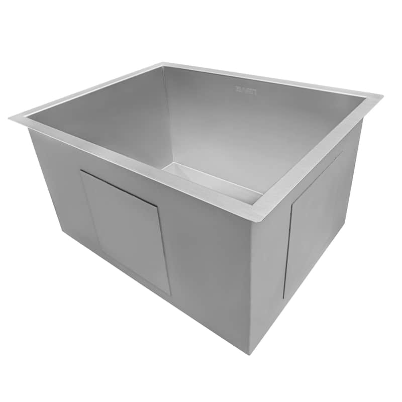 Ruvati 21" x 18" x 12" Deep Laundry Utility Sink Undermount 16 Gauge Stainless Steel - RVU6121