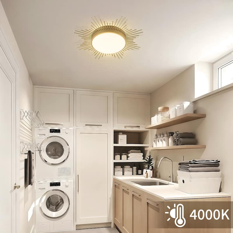 Starsky LED 23.60in. Round Unique/Statement Flush Mount