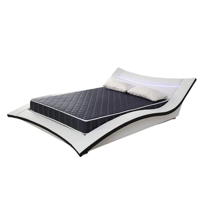 6-inch water high-density foam mattress with diamond-quilted breathable fabric.Quilting ensures both style and airflow.Full size