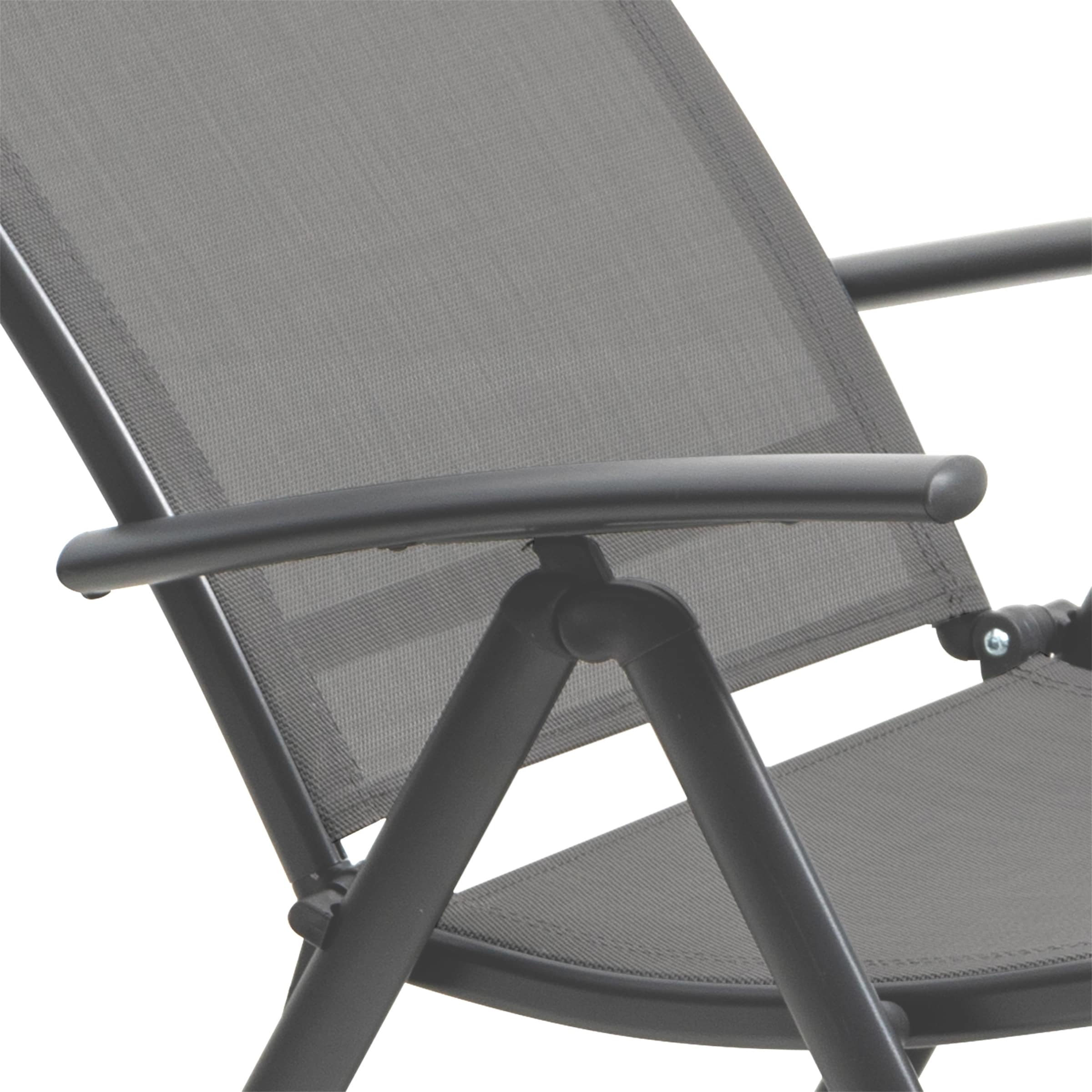 Pellebant Outdoor Folding Adjustable Aluminum Patio Chaise - Picture 25 of 28