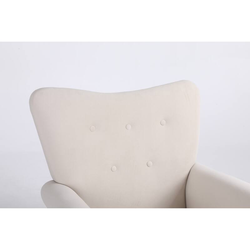 Baby Room High Back Rocking Chair Nursery Chair