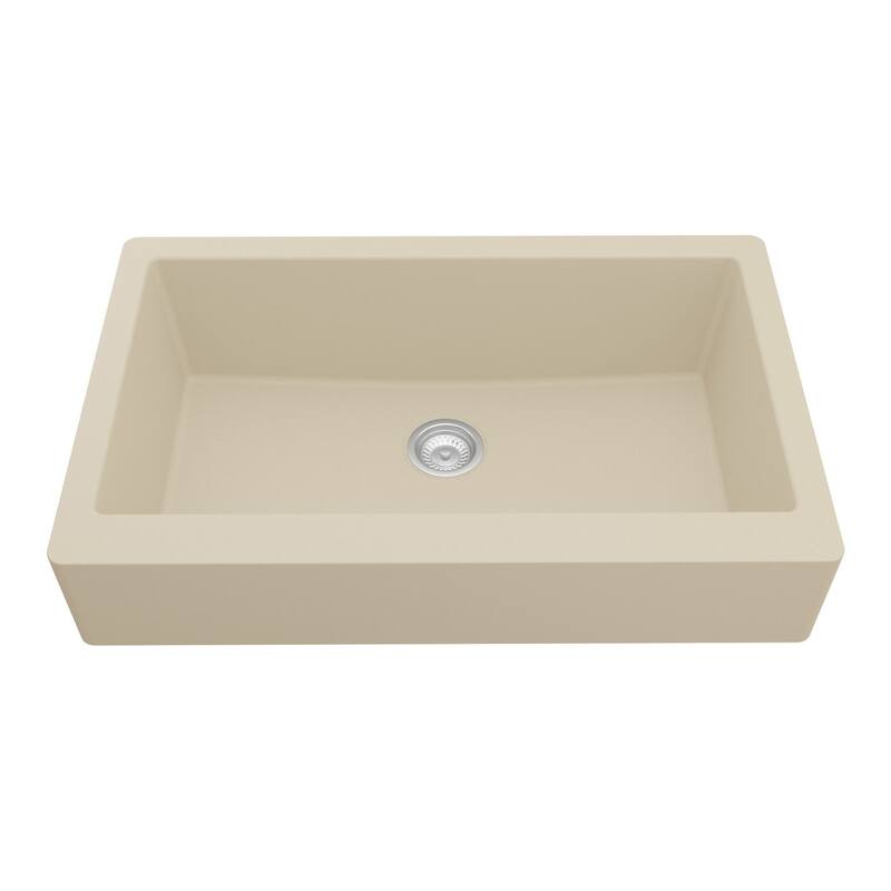 Karran Retrofit Apron Quartz Single Bowl Kitchen Sink