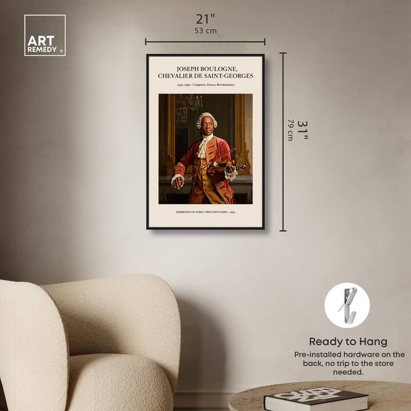 Noble Virtuosity Canvas by Art Remedy