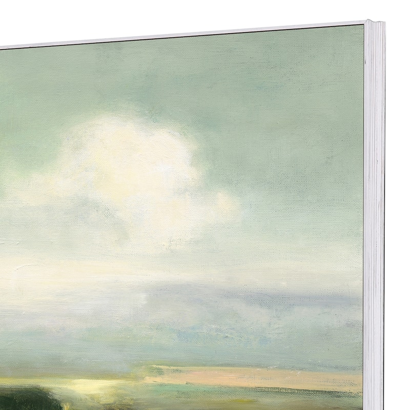 View S/2 Framed Art Giclee - No Glass - Green
