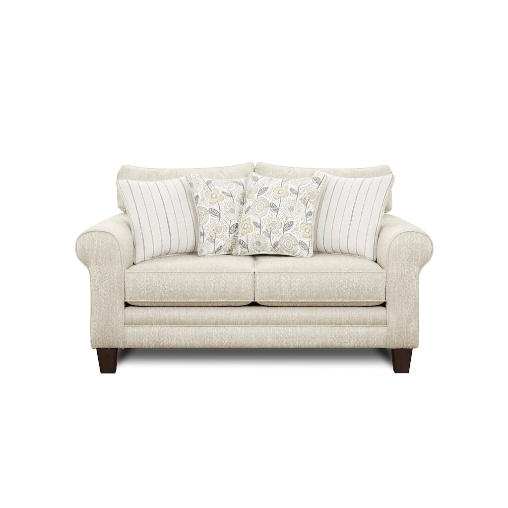 Vandy Heather Stationary Loveseat