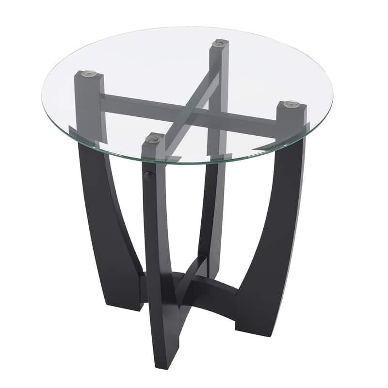 Tempered Glass Coffee Tables - Modern Minimalist Center Tables for Living Room, Office & Apartment