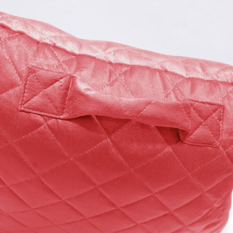 Velvet Do-It-Yourself Bedrest Reading Pillow Cover and Filling
