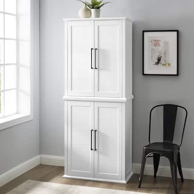 Crosley Bartlett Tall Storage Pantry - 15.75"d x 30"w x 72"h