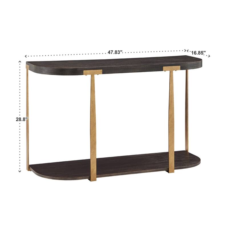 Jensen Wood and Metal T-Brace Tables by iNSPIRE Q Artisan