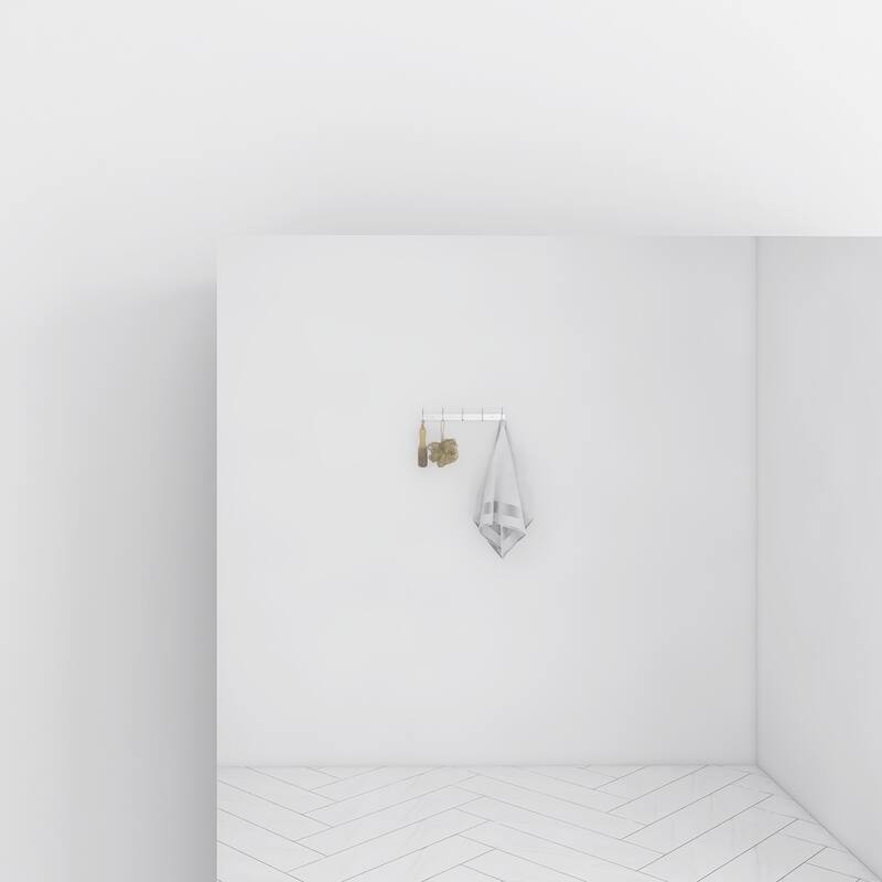 Rectangular Aluminum Medicine Cabinet with Mirror