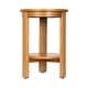 preview thumbnail 59 of 117, Kate and Laurel Foxford Round Wood Side Table