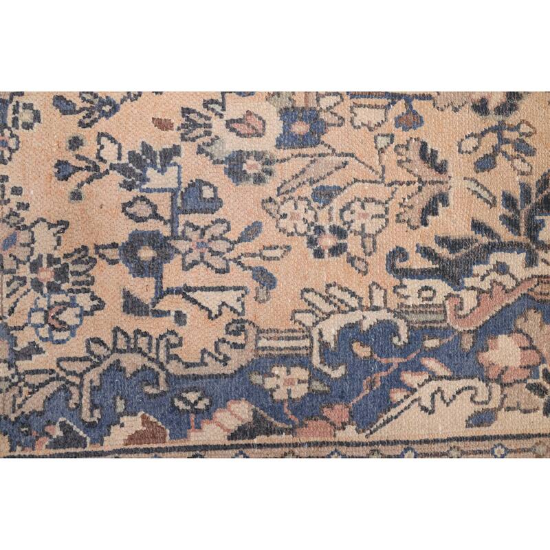 ECARPETGALLERY Hand-knotted Antalya Vintage Copper Wool Rug - 7'0 x 9'10