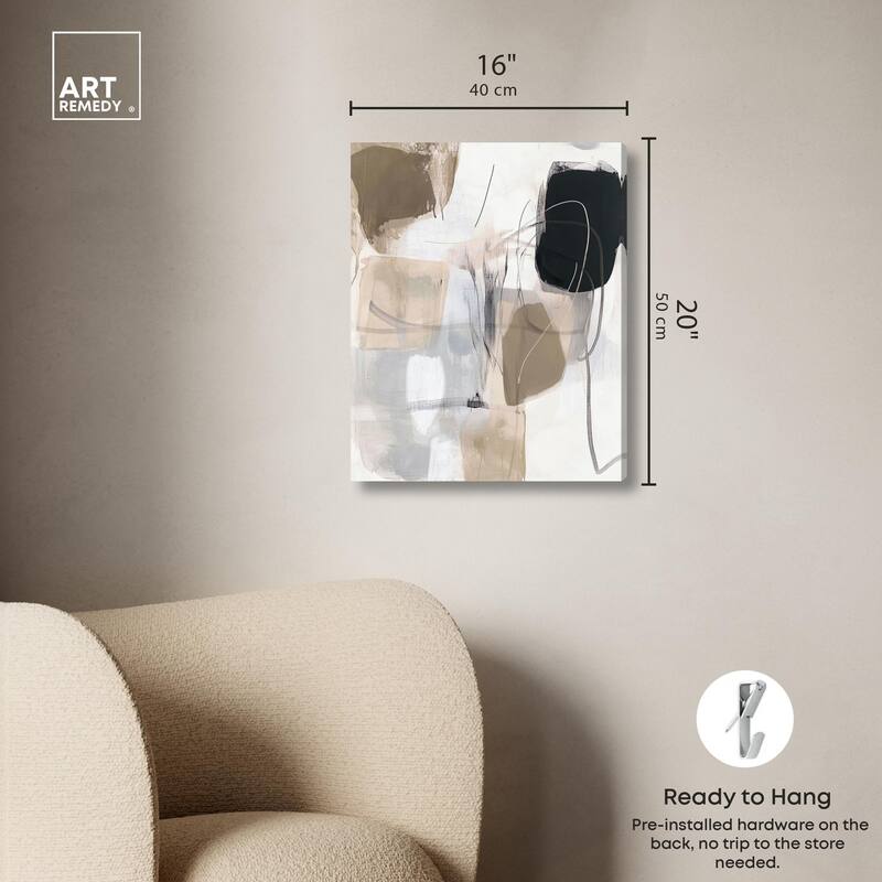 Contemporary Canvas I Canvas by Art Remedy, Gallery Wrapped