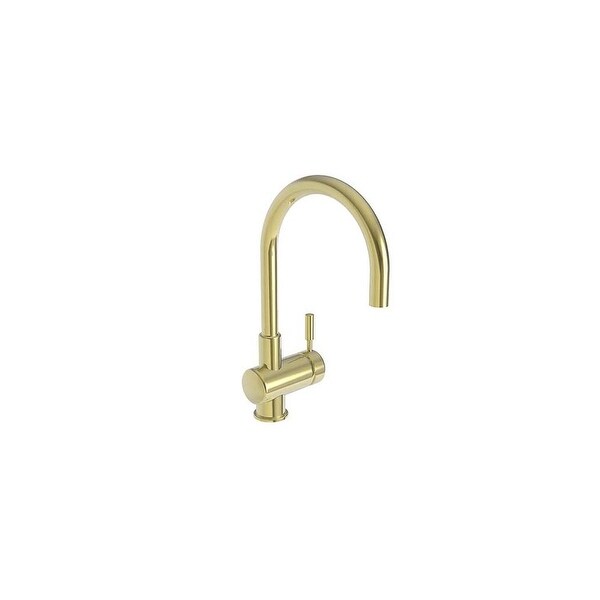 Newport Brass 2008 East Linear Single Handle WaterSense Certified Bar Faucet with Metal Lever Handle