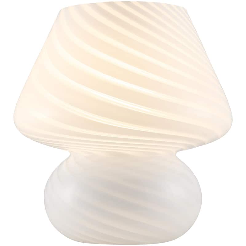 Livabliss Lefkada Traditional Accent Table Lamp - White
