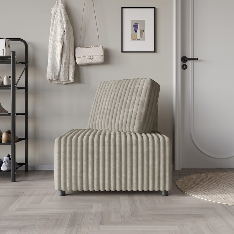 CraftPorch Luxurious Velvet Upholstered Corner seat