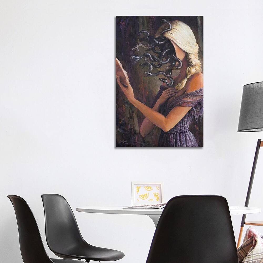 iCanvas "Facing Myself" by Adrian Borda Canvas Print