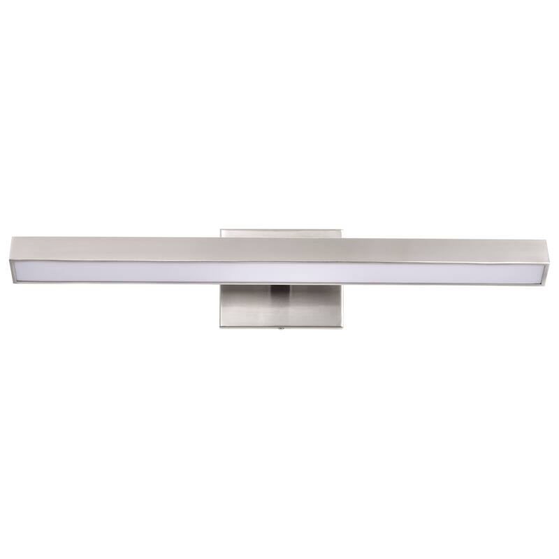 Mila 2 Foot LED Picture Light 3 CCT Selectable Brushed Nickel Finish Acrylic Lens - Brushed Nickel