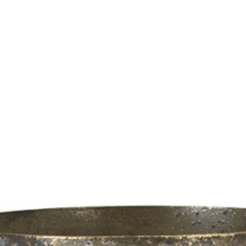 HomeRoots Set Of Two Gold Flameless Tabletop - 11