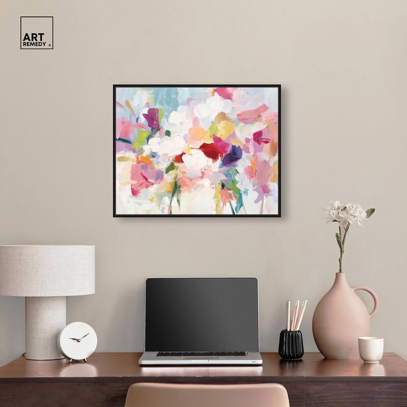 Saturated Colors II Canvas by Art Remedy