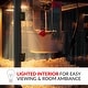 preview thumbnail 9 of 11, Nostalgia NKPCONCRT10RD Concession Popcorn Cart
