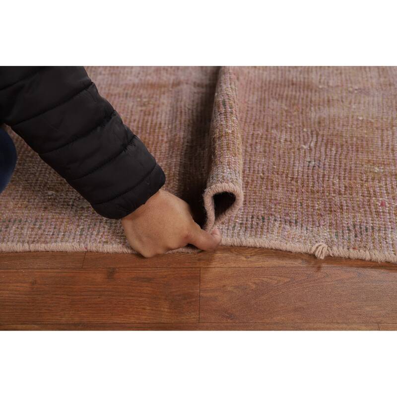 Overdyed Qashqai Persian Area Rug Handmade Wool Carpet - 6'3" x 9'1"