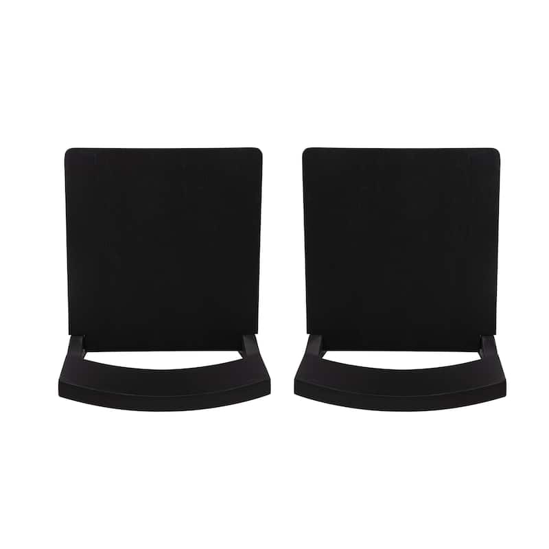 Dahlia Wood 24-Inch Armless Counter Stool (Set of 2)