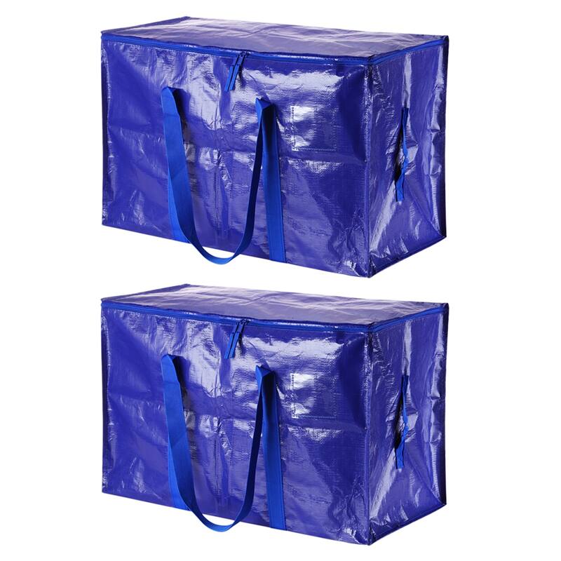 2 Pcs Extra Large Moving Bags Large Bag with Handles and Zipper