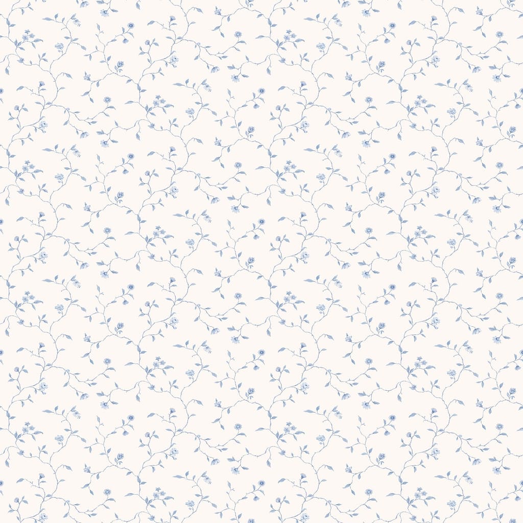 Galerie Wallcoverings Miniatures 3 Mini Floral Vine Design Vinyl on Non-woven Matte Wallpaper Roll