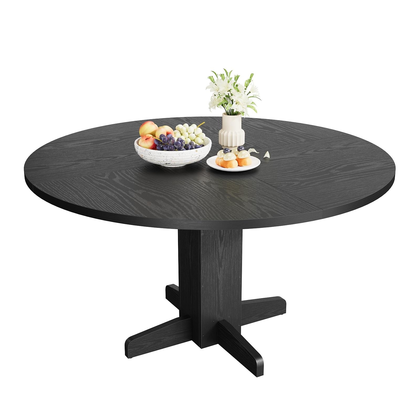 Elegant Dining Table for Home – High Quality Quality Wood Finish Durable & Stylish Design for Dining Rooms