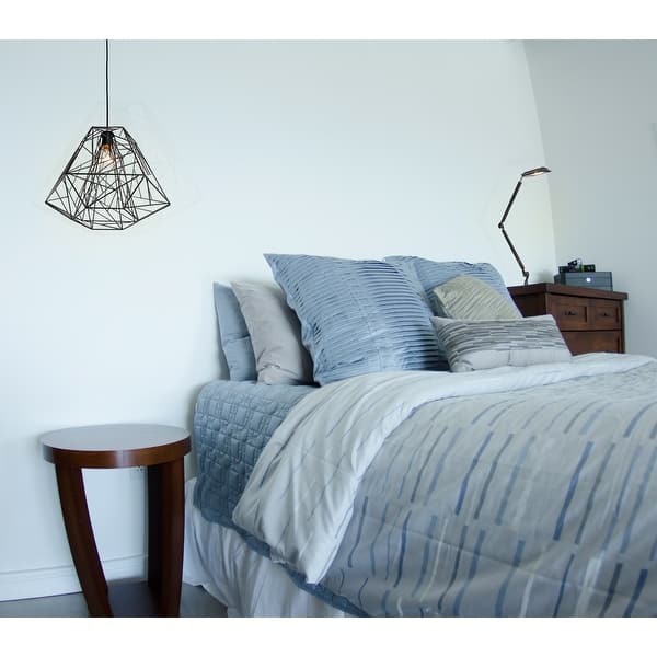slide 2 of 8, The Wright Stuff 1-light Black Pendant