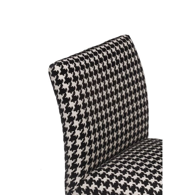 Samantha Transitional Button Tufted Slipper Chair