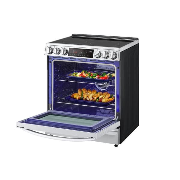 LG LG 6.3 cu ft. Smart WiFi Enabled ProBake Convection inchstaView