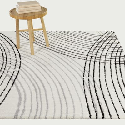 Jacques Modern Stripe Area Rug