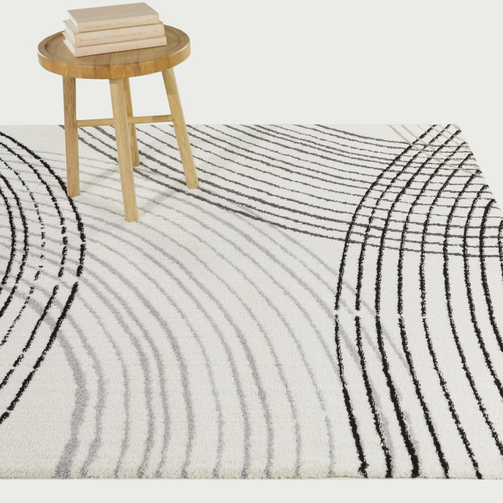 Jacques Modern Stripe Area Rug