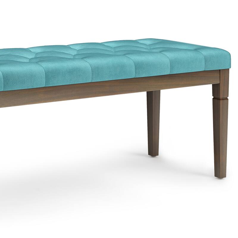 WYNDENHALL Hopewell 48 inch Wide Traditional Rectangle Ottoman Bench