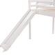 preview thumbnail 9 of 36, Wood Twin Size Loft Bed with Slide, Roof and Ladder, with Slide