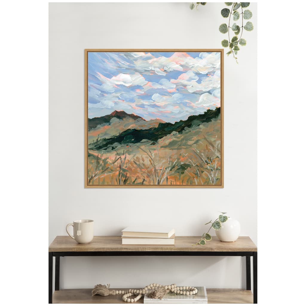 Kate and Laurel Arkasas by Emily Kenney Framed Canvas Wall Art Print