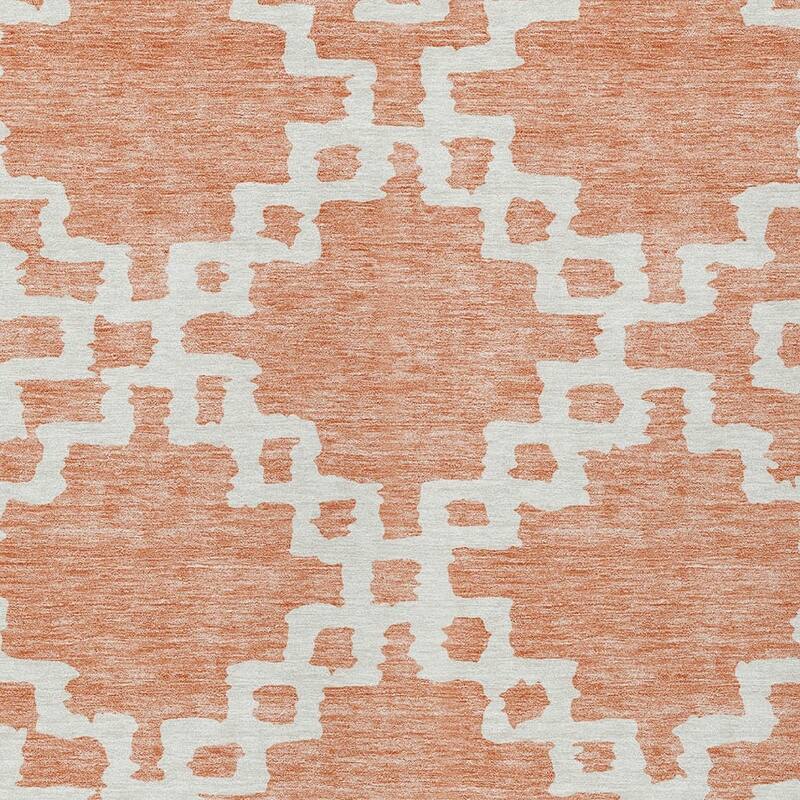 HomeRoots Geometric Transitional Rectangle Outdoor Rug