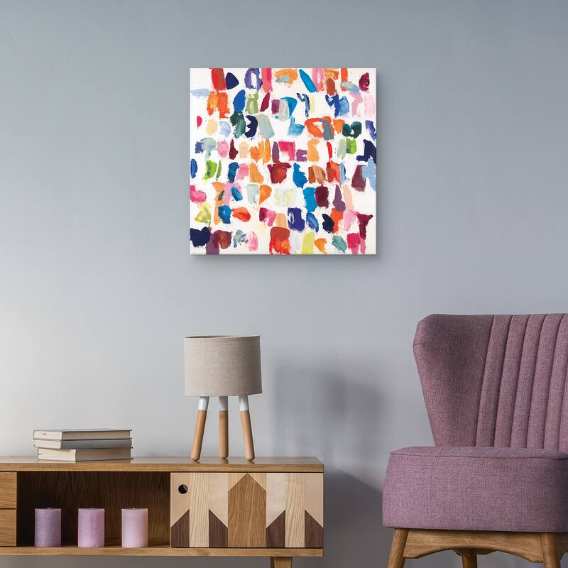 Speak Without Saying Anything by Randy Hibberd Canvas Art Print